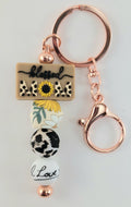 Blessed Mom keychain